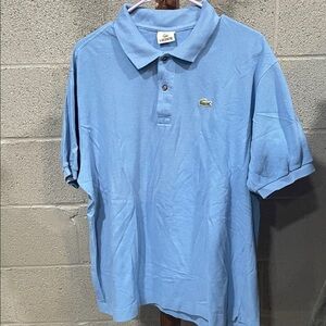 Lacoste Men's Light Blue Polo Shirt